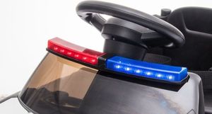 Import SUPER-TOYS Jeździk Policja Czarny (CH9958) 26