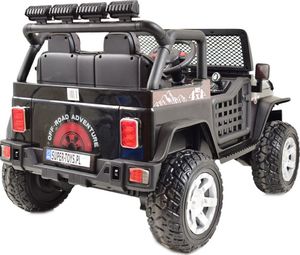 Import SUPER-TOYS WIELKI DZIP 4X4 ROUGH SPEED, FUNKCJA BUJANIA, WALIZKA, MIĘKKIE KOŁA/XMX-617 13