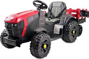 Import SUPER-TOYS WIELKI TRAKTOR NA AKUMULATOR Z PRZYCZEPĄ, MIĘKKIE KOŁA, MIĘKKIE SIEDZENIE/BDM0925 13