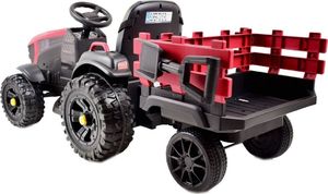 Import SUPER-TOYS WIELKI TRAKTOR NA AKUMULATOR Z PRZYCZEPĄ, MIĘKKIE KOŁA, MIĘKKIE SIEDZENIE/BDM0925 14