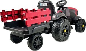 Import SUPER-TOYS WIELKI TRAKTOR NA AKUMULATOR Z PRZYCZEPĄ, MIĘKKIE KOŁA, MIĘKKIE SIEDZENIE/BDM0925 15