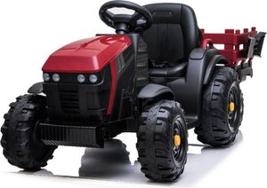 Import SUPER-TOYS WIELKI TRAKTOR NA AKUMULATOR Z PRZYCZEPĄ, MIĘKKIE KOŁA, MIĘKKIE SIEDZENIE/BDM0925 19