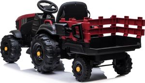 Import SUPER-TOYS WIELKI TRAKTOR NA AKUMULATOR Z PRZYCZEPĄ, MIĘKKIE KOŁA, MIĘKKIE SIEDZENIE/BDM0925 23