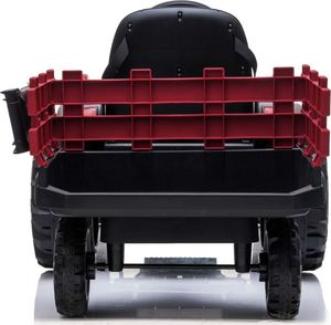 Import SUPER-TOYS WIELKI TRAKTOR NA AKUMULATOR Z PRZYCZEPĄ, MIĘKKIE KOŁA, MIĘKKIE SIEDZENIE/BDM0925 24