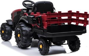 Import SUPER-TOYS WIELKI TRAKTOR NA AKUMULATOR Z PRZYCZEPĄ, MIĘKKIE KOŁA, MIĘKKIE SIEDZENIE/BDM0925 38