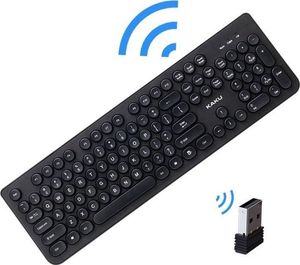 Klawiatura Kaku Smart Keyboard Bezprzewodowa Czarna US (6921042115825) 2