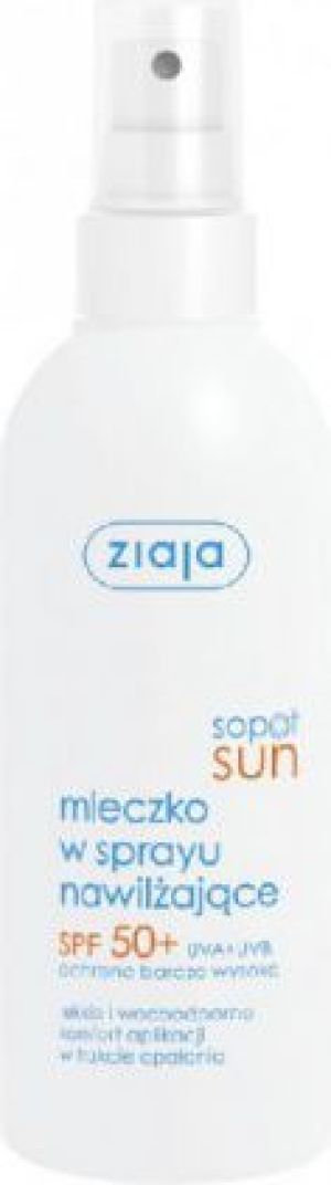 Ziaja SOPOT SUN MLECZKO NAWILŻAJĄCE SPF 50/SPRAY 170ml 1