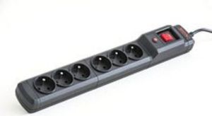 Listwa zasilająca Armac Multi M6 przeciwprzepięciowa 6 gniazd 2.5 m czarna (M6/25/CZ) 2