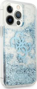 Guess Guess GUHCP13LLG4GBL iPhone 13 Pro / 13 6,1" niebieski/blue hardcase 4G Big Liquid Glitter 4