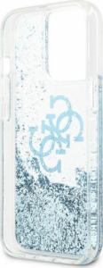 Guess Guess GUHCP13LLG4GBL iPhone 13 Pro / 13 6,1" niebieski/blue hardcase 4G Big Liquid Glitter 7