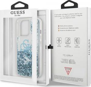Guess Guess GUHCP13LLG4GBL iPhone 13 Pro / 13 6,1" niebieski/blue hardcase 4G Big Liquid Glitter 8