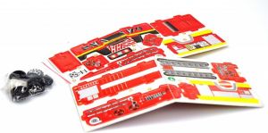 Moneks Straż pożarna model do złożenia 3D napęd pull back 10