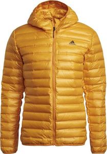 Kurtka męska Adidas Varilite Hooded Down żółta r. 2XL 1