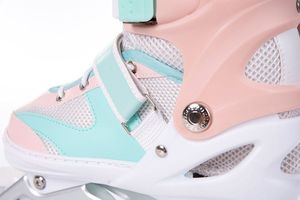 Rolki Bestif BRS01 z wymienną płozą regulowane miętowe r. 30-33 13