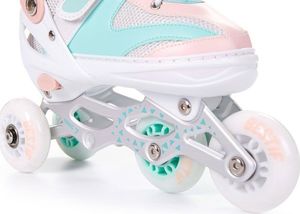 Rolki Bestif BRS01 z wymienną płozą regulowane miętowe r. 34-37 11