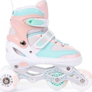 Rolki Bestif BRS01 z wymienną płozą regulowane miętowe r. 34-37 10