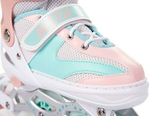 Rolki Bestif BRS01 z wymienną płozą regulowane miętowe r. 38-41 5