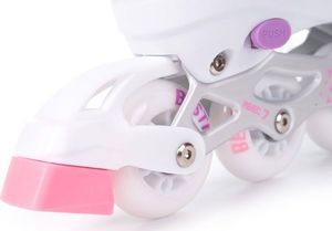 Rolki Bestif BRS02 z wymienną płozą regulowane różowe r. 30-33 6