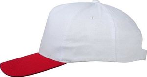 Upominkarnia Czapka z daszkiem Coimbra, biały/czerwony 3