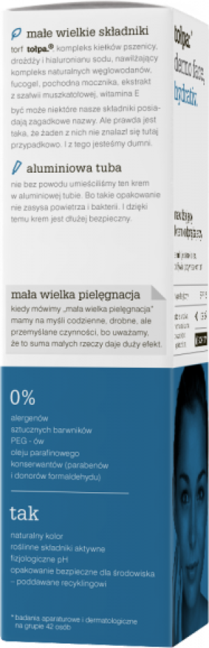 Tołpa Hydrativ nawilżający krem odprężający DZIEŃ SPF 15 40ml 4