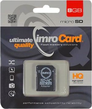 Karta Imro MicroSDHC 8 GB Class 4  (T_0004028) 1