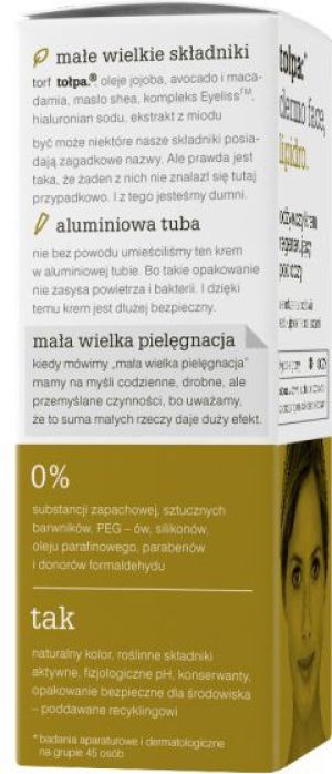 Tołpa Lipidro, odżywczy krem regenerujący pod oczy, 10ml 4