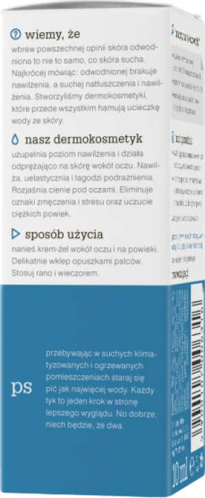 Tołpa Hydrativ, nawilżający krem-żel odprężający pod oczy, 10ml 2