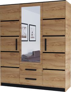 Selsey SELSEY Szafa lustrem Erlena 153 cm 1