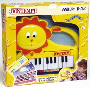 Bontempi Bontempi Zabawka Pianinko Słoń Lew Miś Pies 11