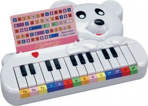 Bontempi Bontempi Zabawka Pianinko Słoń Lew Miś Pies 2