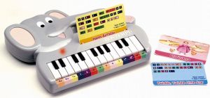 Bontempi Bontempi Zabawka Pianinko Słoń Lew Miś Pies 3