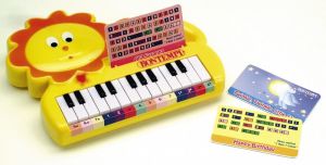 Bontempi Bontempi Zabawka Pianinko Słoń Lew Miś Pies 6