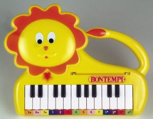 Bontempi Bontempi Zabawka Pianinko Słoń Lew Miś Pies 7
