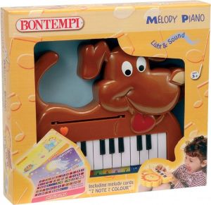 Bontempi Bontempi Zabawka Pianinko Słoń Lew Miś Pies 9