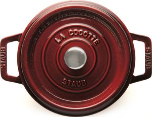 STAUB Garnek STAUB żeliwny okrągły 1.7 ltr grenadynowy 4