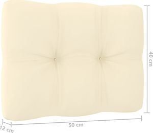 vidaXL 3-osobowa sofa z poduszkami, lite drewno sosnowe 8