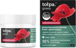 Tołpa Green Odmładzanie Przeciwzmarszczkowy krem ujędrniający 40+ na noc 50ml 1