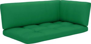 vidaXL Ogrodowa sofa narożna z palet, czarna, drewno sosnowe 4