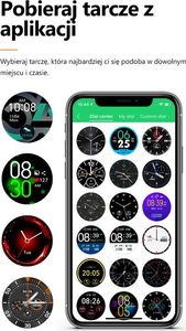 Smartwatch Gino Rossi SW018-2 Szary  (SW018-2) 6