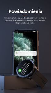 Smartwatch Gino Rossi SW018-2 Szary  (SW018-2) 7