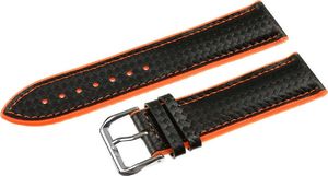 Pacific Materiałowo-silikonowy pasek do zegarka 20 mm Pacific U19-1.12-20 2