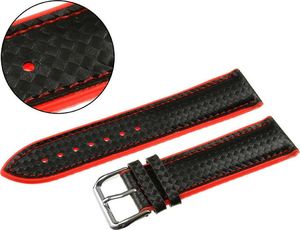 Pacific Materiałowo-silikonowy pasek do zegarka 22 mm Pacific U19-1.6-22 3