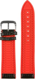 Pacific Materiałowo-silikonowy pasek do zegarka 22 mm Pacific U19-1.6-22 4