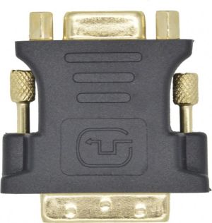 Adapter AV TB Print DVI-I - D-Sub (VGA) czarny (AKTBXVADVIMVGAF) 2