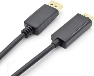 Kabel TB Print DisplayPort - HDMI 1.8m czarny (AKTBXVDMHMDP18B) 2