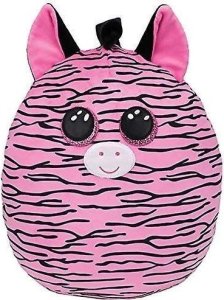 Meteor TY Squish-a-Boos różowa zebra - ZOEY, 22 cm - Medium 39294 1