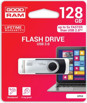 Pendrive GoodRam UTS3, 128 GB  (UTS3-1280K0R11) 2