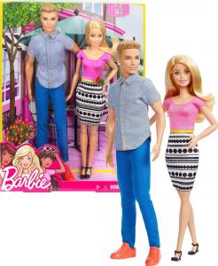 Lalka Barbie Mattel zestaw Barbie + Ken (DLH76) 2