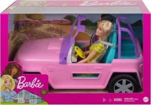 Lalka Barbie Mattel - Pojazd terenowy + 2 lalki (GVK02) 3