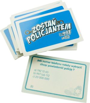 Gra planszowa Zostań Policjantem 7